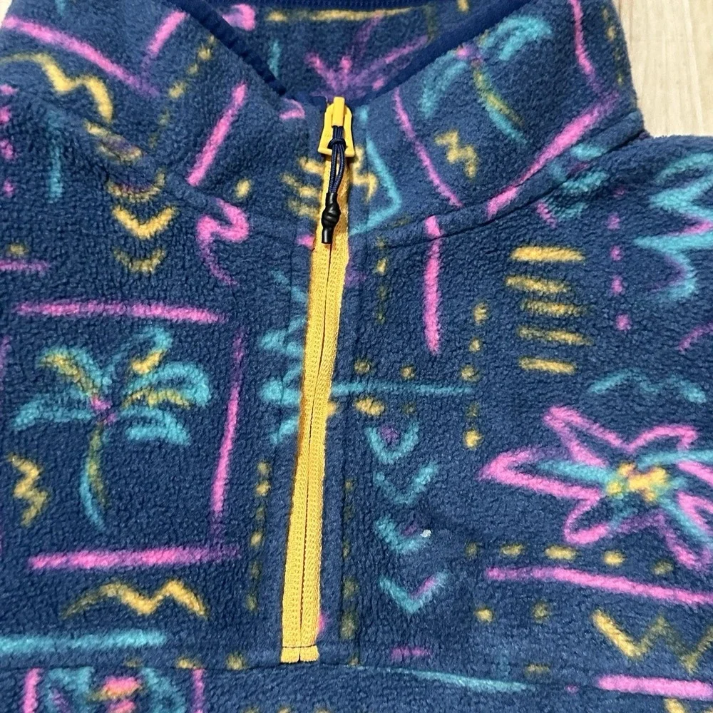Chubbies Fleece Pullover Jacket Adult Medium 1/4 Zip Pullover‎ Fast Shipping
